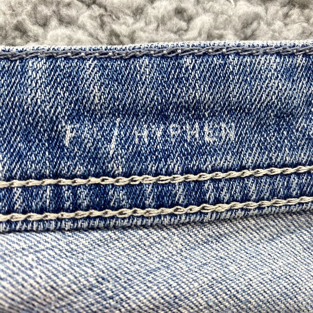 Anthropologie Pilcro Hyphen Jean Shorts Women's 32" Jorts Boho 90's Classic Y2k - Picture 8 of 12